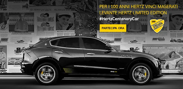 Hertz digital banner