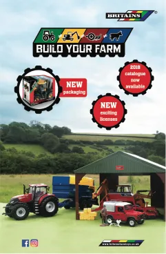 Britains large-format toy fair graphics